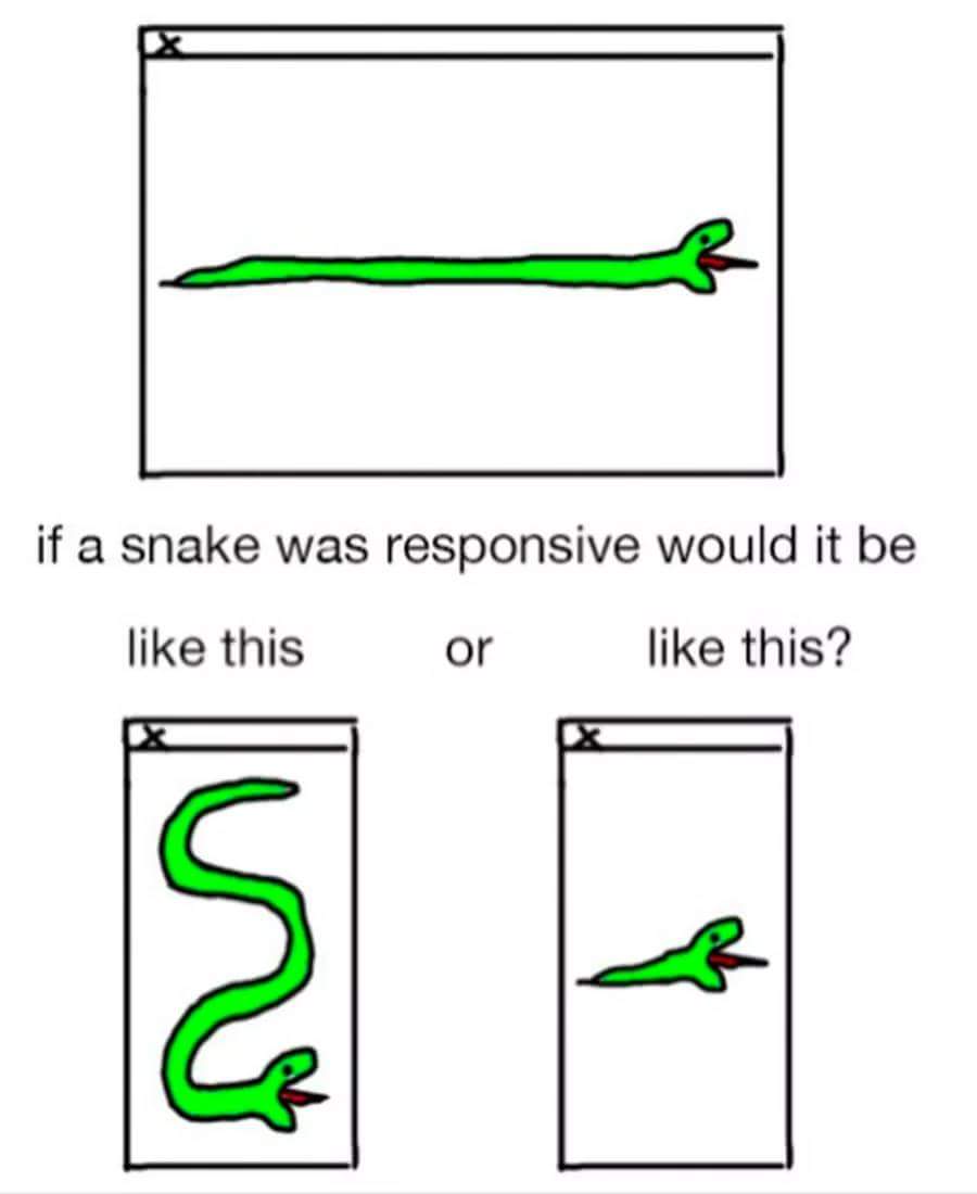 responsive snake